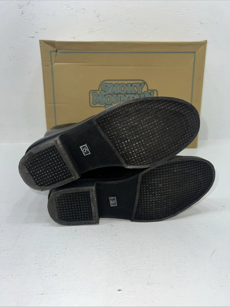 New Women’s Black Smoky Mountain Rubber Boots. 6705 5 M. 12-8