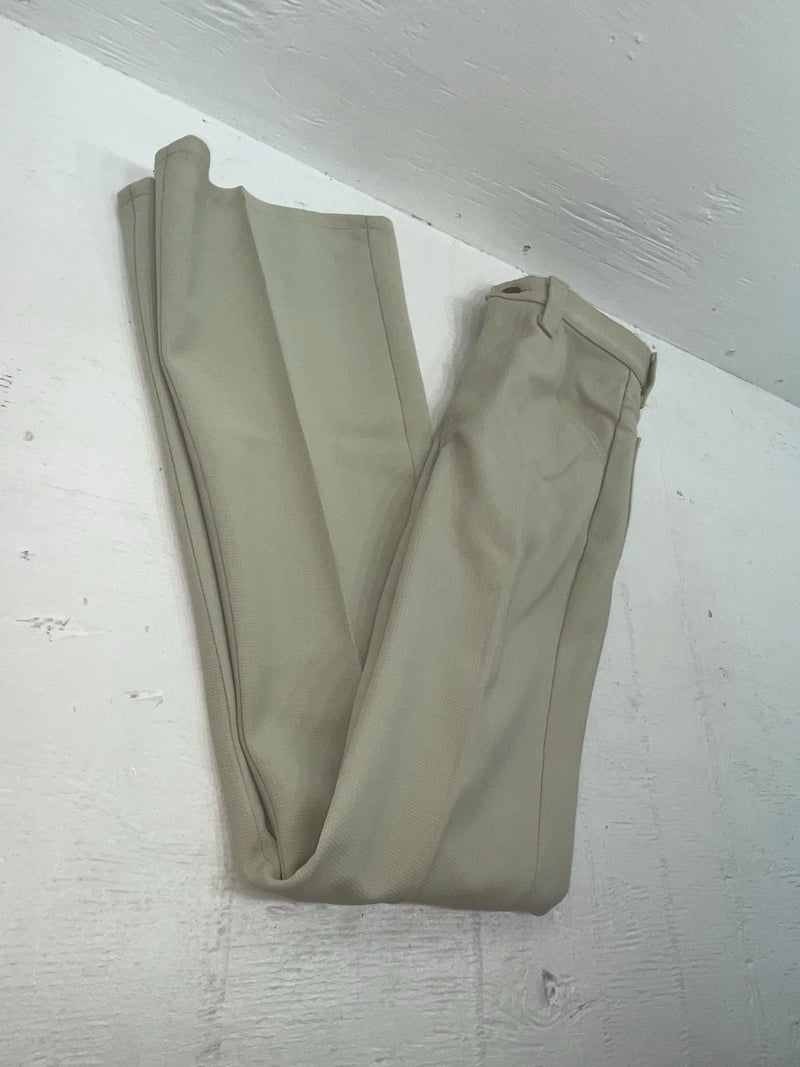 New Vintage Cream Lee Polyester Pants #2084612 3A-34