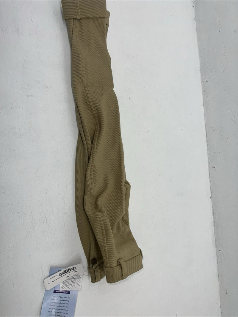 New Women’s Tan Sport Riders Classic Knee Patch Breech. #041656 32-R  A-159