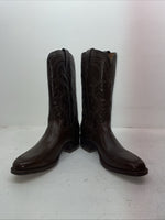 New Men’s Brown Dan Post Cowboy Boots. 6513 9 D. 4-27