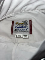 New Women’s White Tough 1 Comfort Riders Shirt Sleeve Riding Shirt. 38 D-41 