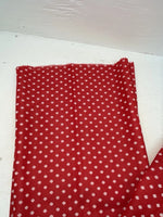 New Vintage Red Polka Dot Polyester Pants SS-67