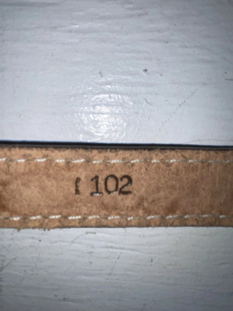 New Brown Genuine Leather Tooled 26” Belt #102 NN-63 