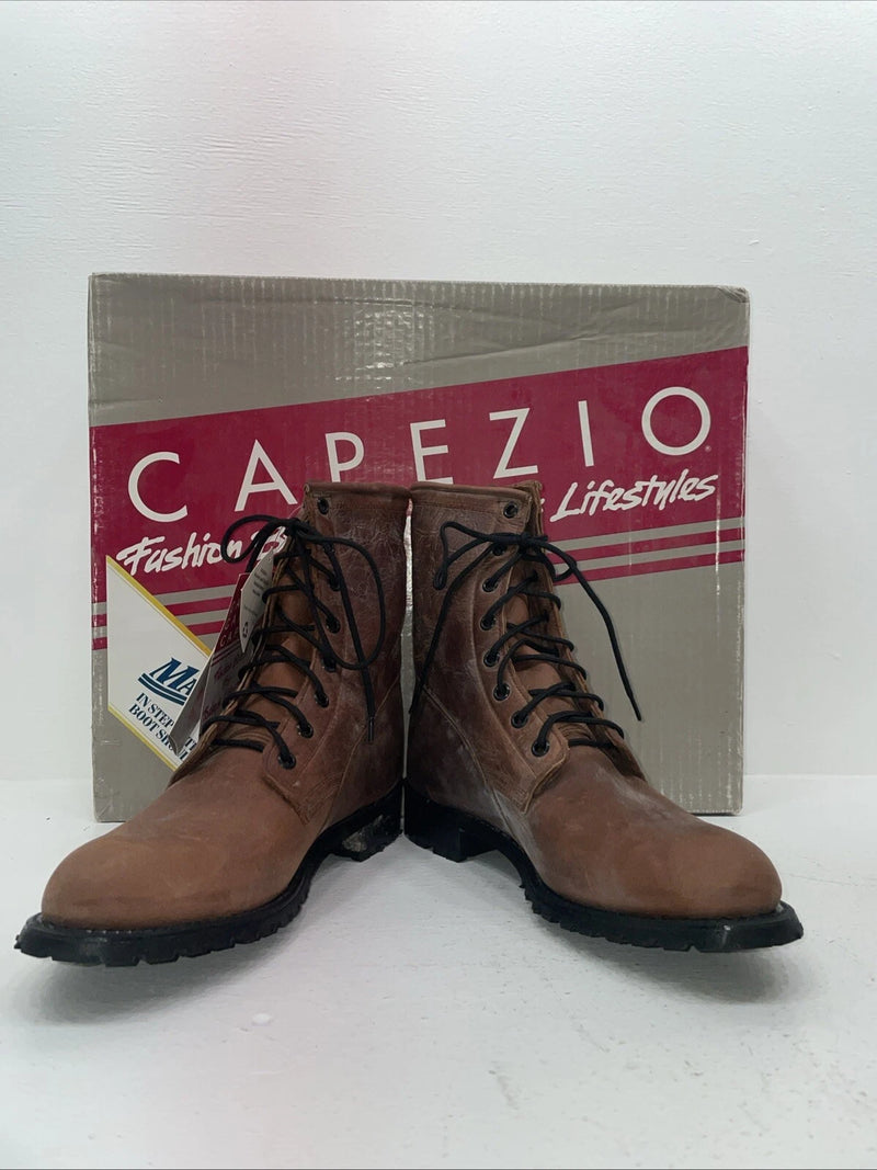 New Women’s Brown Capezio Cowboy Boots. L 549 8.5 8 1/2 M. 16-37