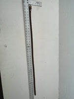 New Brown Genuine Leather Braided 38” Belt Z-145