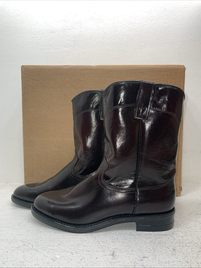 New Men’s Black Texas Brand Cowboy Boots. 6820 9.5 9 1/2 M. 4-54