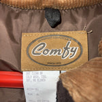 New Men’s Comfy Brown Nylon Winter Jacket XL #05324-501 3C-53