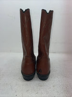 New Men’s Brown Rodeo Cowboy Boots. 5044 8.5 8 1/2 D. 3-125