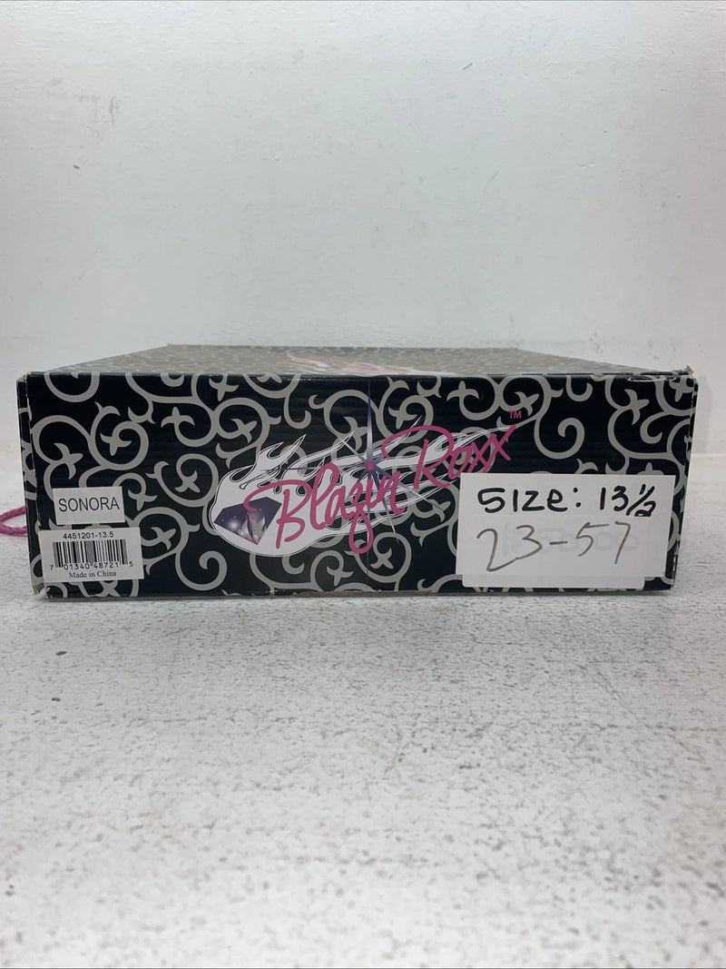 New Children’s Purple Blazin Roxx Cowboy Boots. 4451201 13.5 13 1/2. 23-57