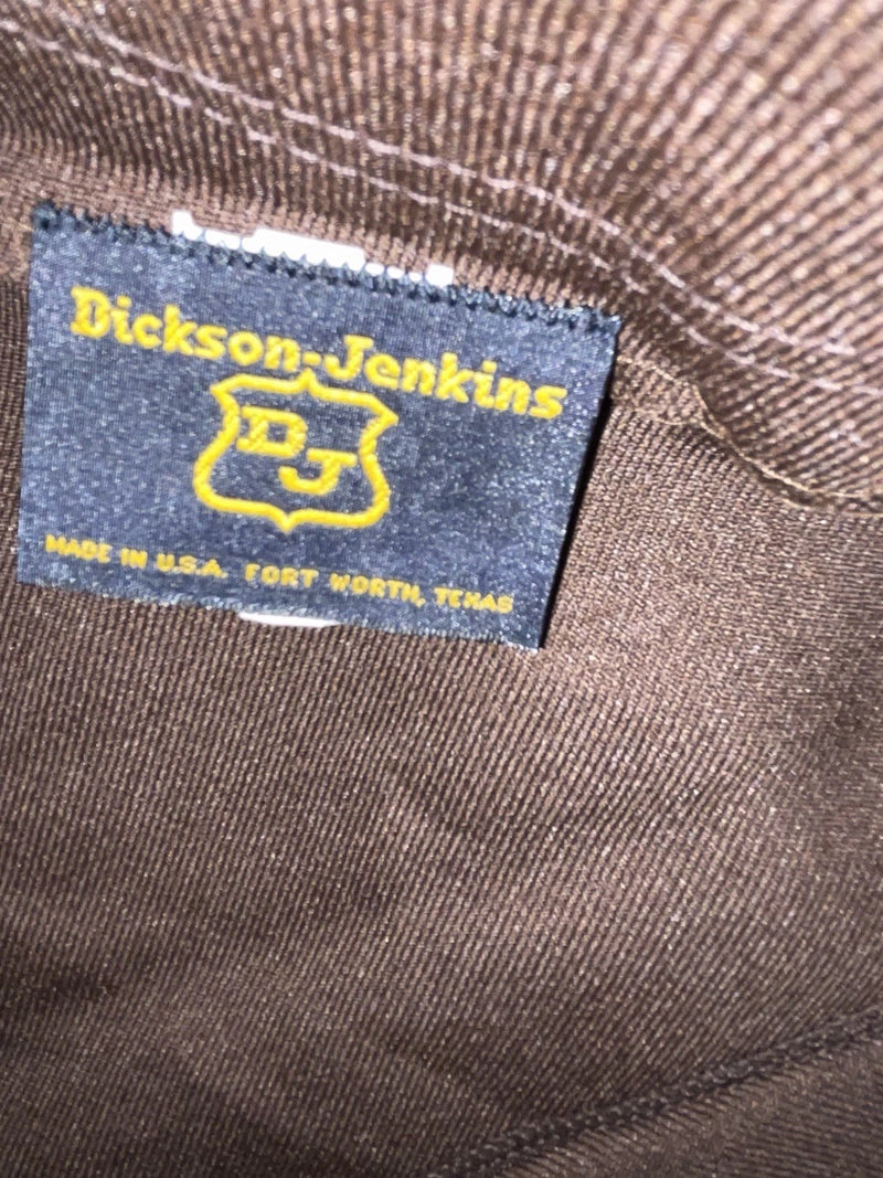 New Vintage Brown Dickson Jenkins Polyester Pants #5510 XX-33