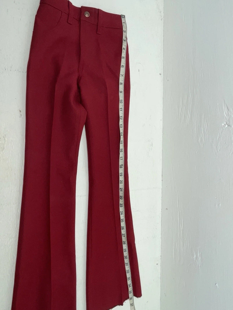 New Vintage Red Dickson Jenkins Polyester Pants VV-28