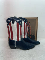 New Youth Flag Laredo Cowboy Boots. 1644 4 M. 22-88
