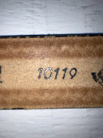 New Gray Genuine Leather Wright Tooled 32” Belt #10119 JJ-53