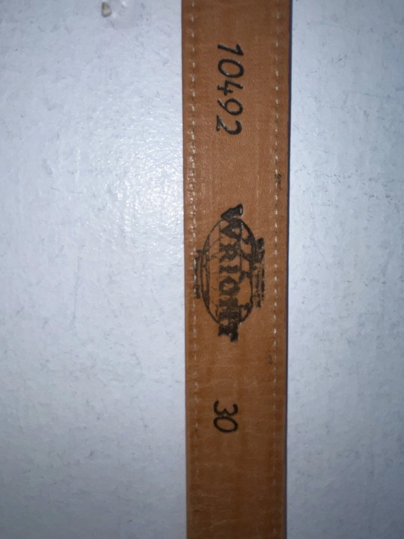 New Red Genuine Leather Wright 30” Belt #10492 Z-86