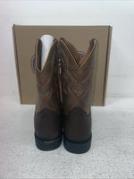 New Youth Brown Nocona Cowboy Boots. N K 5053 5.5 5 1/2 D. 2-146