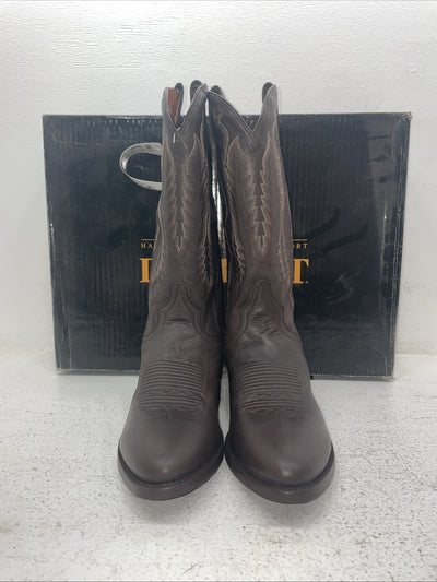 New Men’s Brown Dan Post Cowboy Boots. 2293 8.5 8 1/2 E W. 3-94