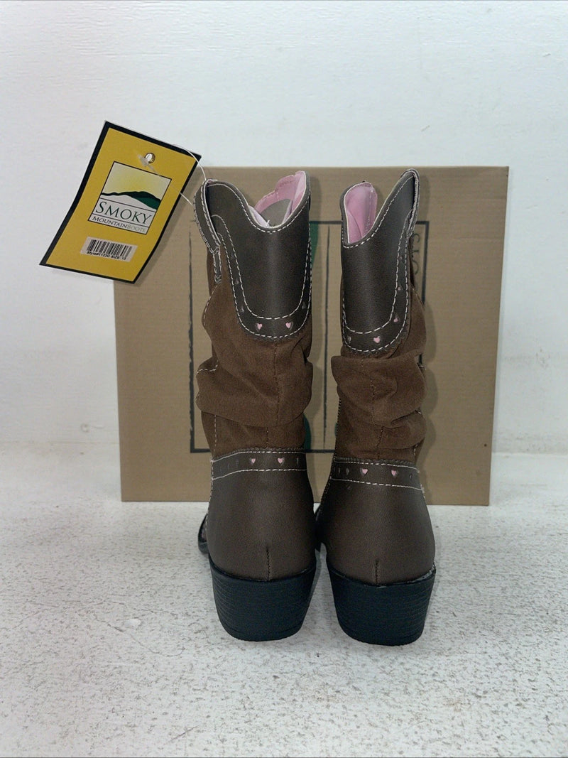 New Kids Brown Smoky Mountain Cowboy Boots. 1122 C 13. 23-29