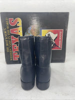 New Women’s Blue Lace Up Texas Brand Cowboy Boots. 4445 7 M. 18-81