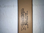 New Brown Genuine Leather Nocona Stitched And Textured 36” Belt #1613099 JJ-74