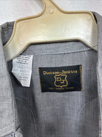 New Women’s Dickson Jenkins Gray Long Sleeve Button Up Size 32 MM-30