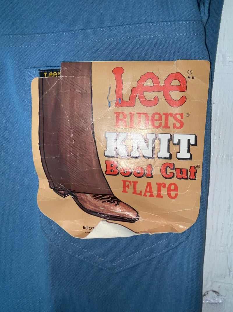 New Vintage Blue Lee Polyester Pants #2004044 3A-103 