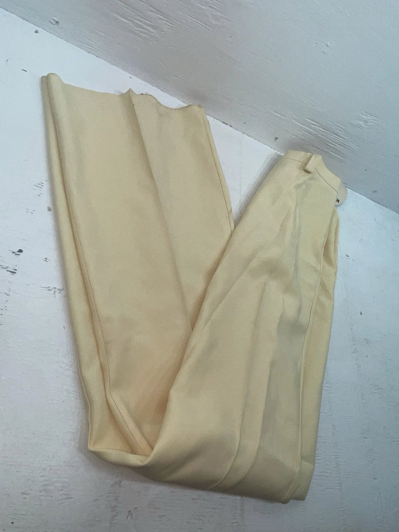 New Vintage Yellow Quicksilver Polyester Pants #2662 3A-74