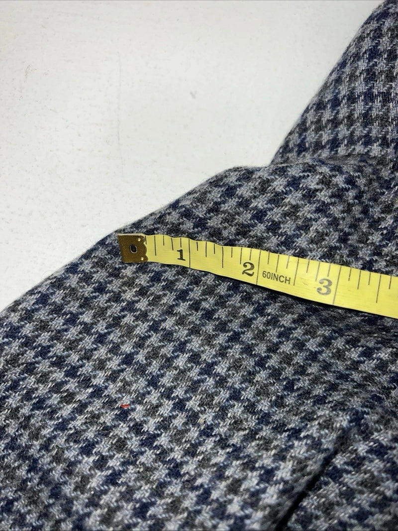 New Men’s Pioneer Wear Blue Plaid Suit Jacket 44 #12504 X-603