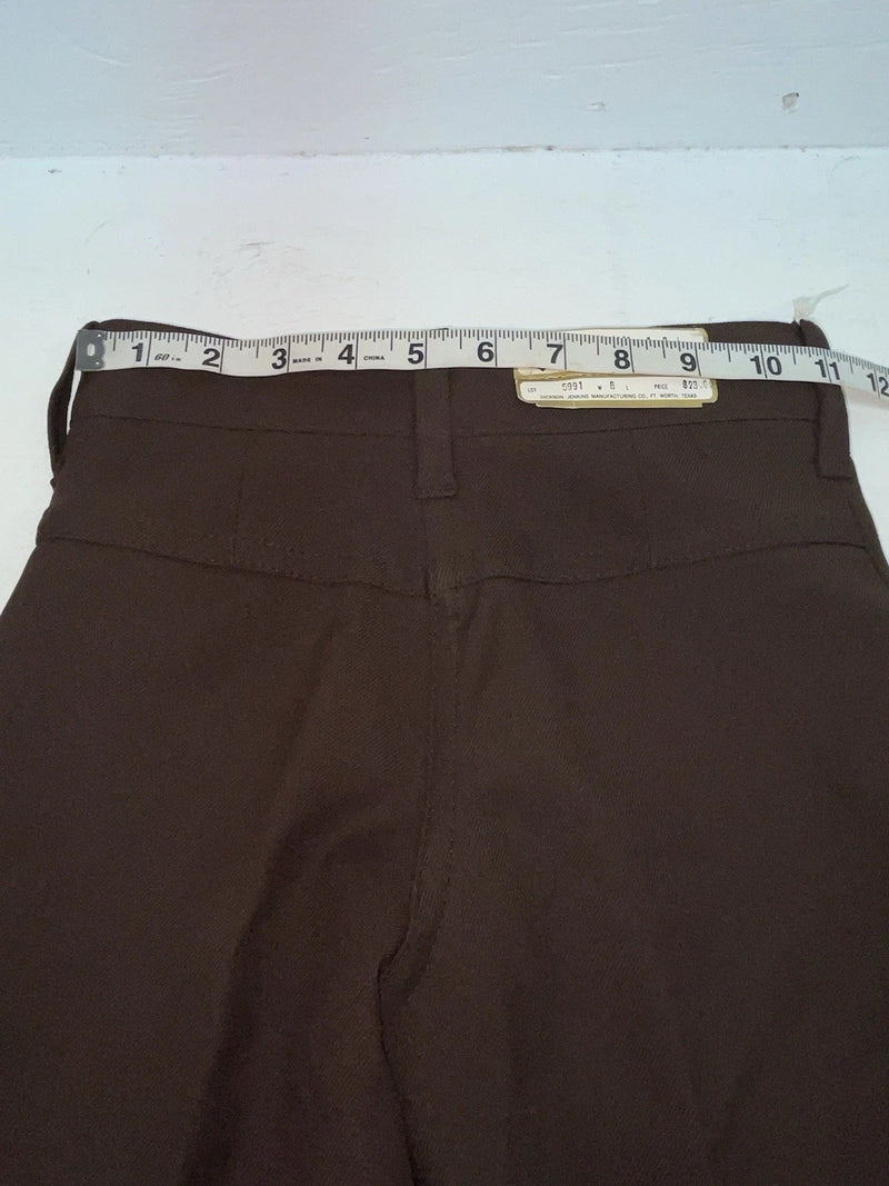 New Vintage Brown Dickson Jenkins Polyester Pants #5991 3A-107