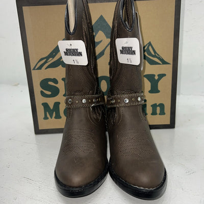 New Children’s Brown Smoky Mountain Cowboy Boots. 1177C 1.5 1 1/2 D. 24-71
