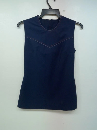 New Women’s Blue Lasso Short Sleeve Zip Up Shirt #A983102 3B-58