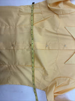 New Women’s Yellow Long Sleeve Pearl Snap Size 36 II-8