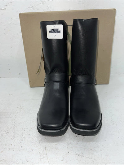 New Women’s Black Smoky Mountain Cowboy Boots. 2405 Y 7 M. 18-55