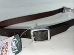 New Tough 1 Brown Aluminum Hinge Leather Strap Cribbing Collar #52-2085 W-52