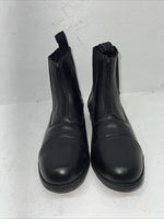 New Women’s Black EQUISTAR Short English Riding Boots. 467518 10. 12-70