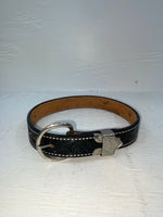 New Black Genuine Leather Western Express Tooled 18” Belt #XK101 NN-70