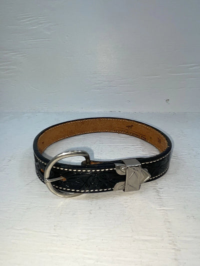 New Black Genuine Leather Western Express Tooled 18” Belt #XK101 NN-70
