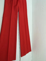 New Vintage Red Quicksilver Polyester Pants #2662 ZZ-58