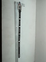 New Black Genuine Leather Blazin Roxx Silver Bling Cross S Belt #N3510401 Z-71