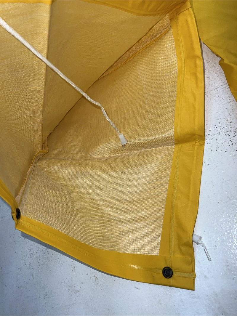 New Tough 1 Children’s Yellow Riding Slicker Full Length Large #69-901 P-508