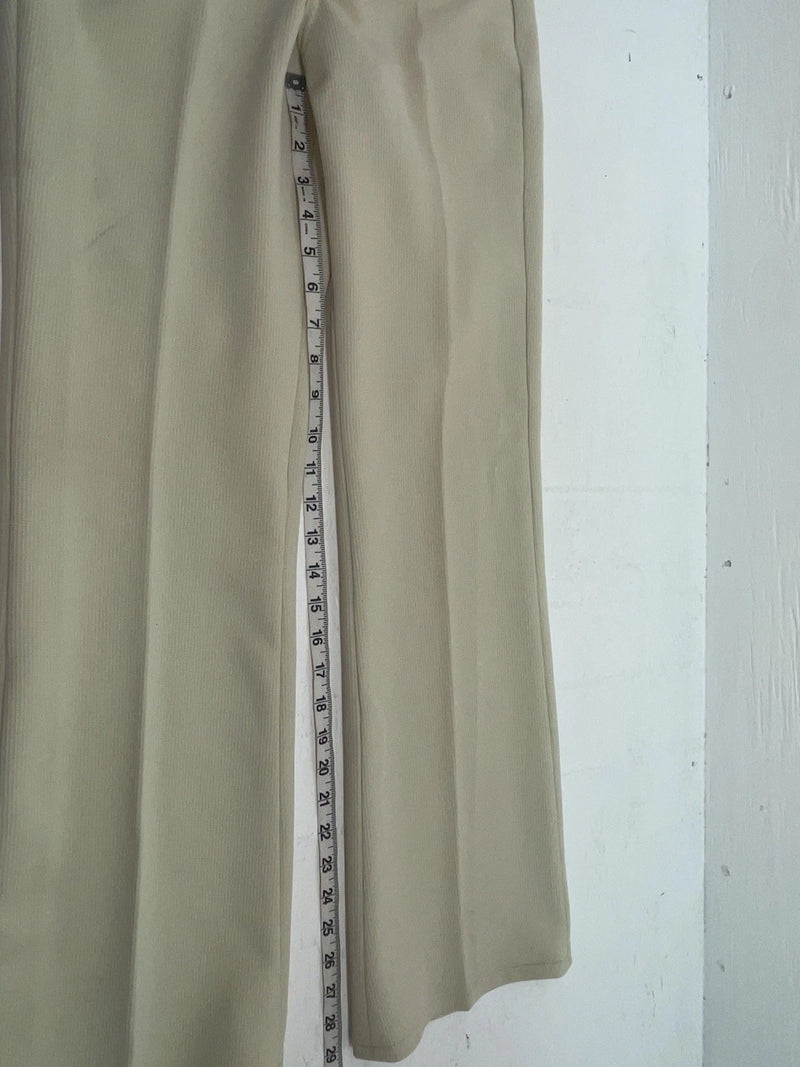 New Vintage Cream Lee Polyester Pants #2084612 3A-35