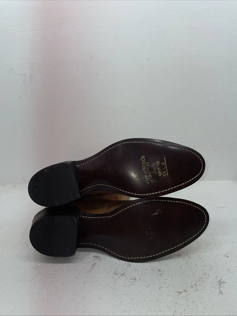 New Men’s Brown Texas Brand Cowboy Boots. 7844 11 B. 8-78