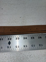 New Brown Genuine Leather 34” Belt #6987/28 Z-33