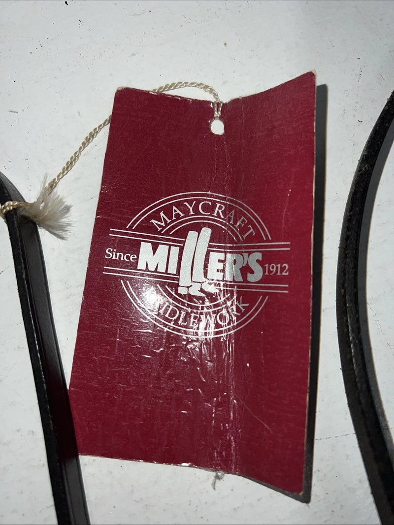 New Brown Leather Miller Standing Martingale BB-41
