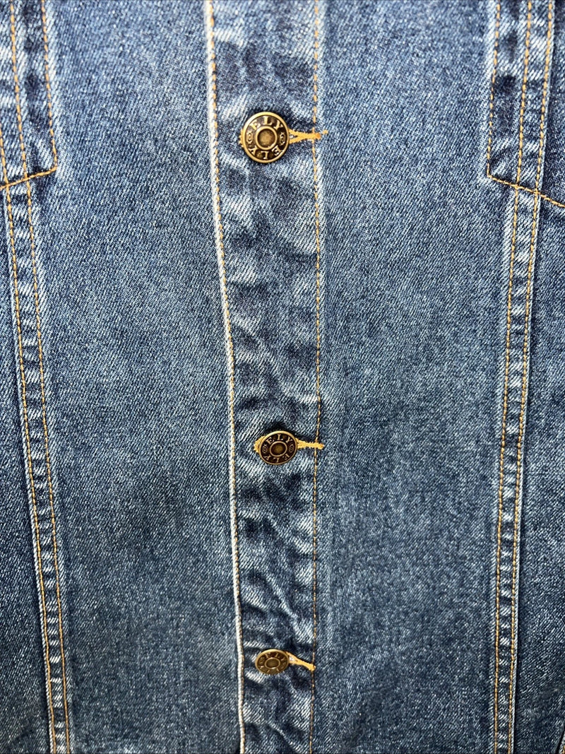 New Men’s ELY Outerwear Denim Long Sleeve Jacket XL S-603