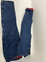 New Men’s Wrangler Rugged Wear Relaxed Fit Insulated Denim Jeans. 44x32 I-10