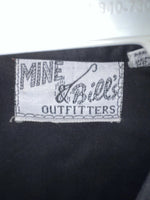 New Women’s Black Mine & Bills Outfitters Long Sleeve Button Up Shirt M 3B-28