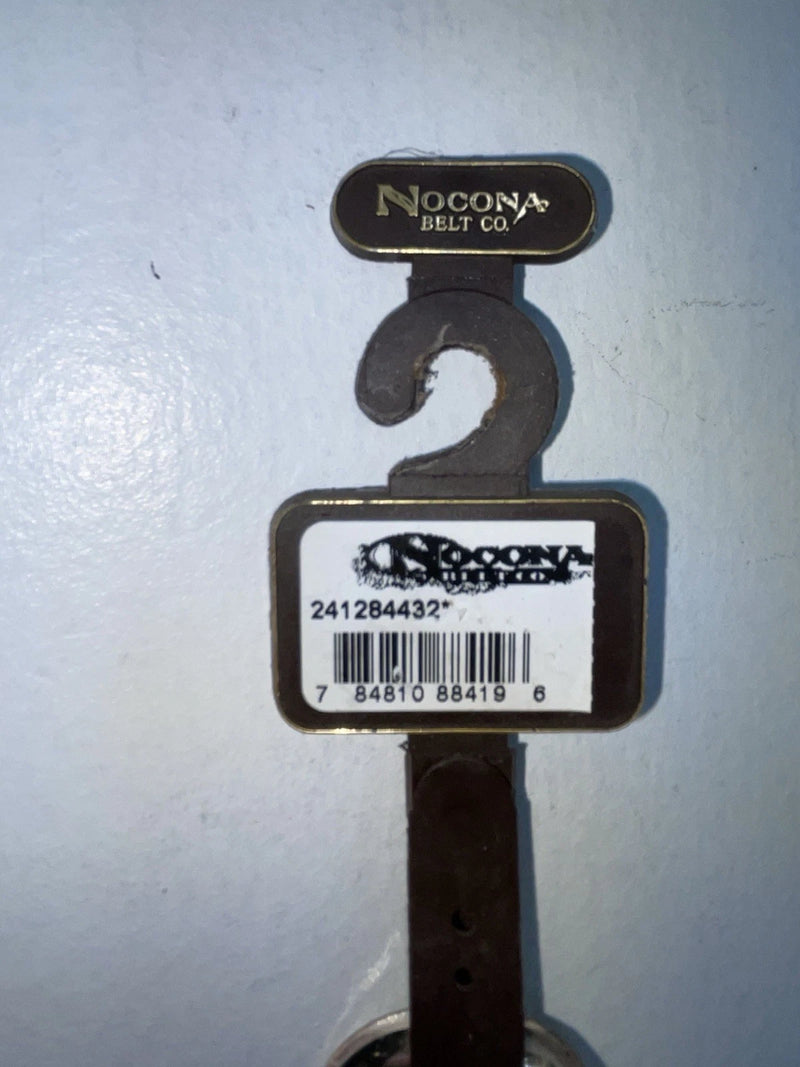 New Brown Genuine Leather Nocona 32” Belt #2412844 Z-55