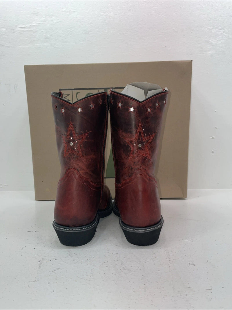 New Women’s Red Smoky Mountain Cowboy Boots. 6452 8. 16-54