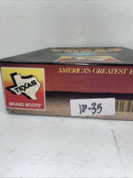 New Women’s Red Texas Brand Lace Up Cowboy Boots. 4493 7 M. 18-35