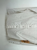 New Women’s Brown Dotted Dickson Jenkins Long Sleeve Button Up Shirt 3B-101